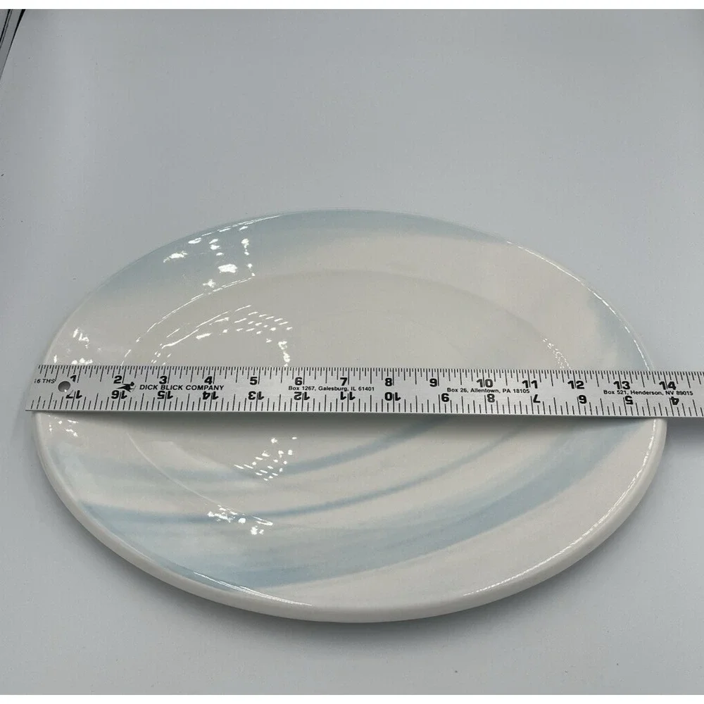 Villeroy & Boch City Life Sky Blue Oval Serving Platter 14